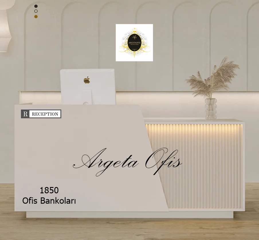 1850 Kasa Bankoları - Minimalist Ofis Bankoları 1850 Kasa Bankoları