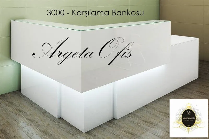 3000 Kasa Bankoları - Çağdaş Ofisler İçin Fonksiyonel 3000 Kasa Bankoları