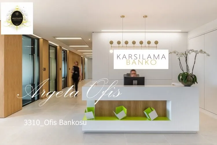 3310 Kasa Bankoları - Minimalist Dokunuşlu Lobi Çözümü 3310 Kasa Bankoları